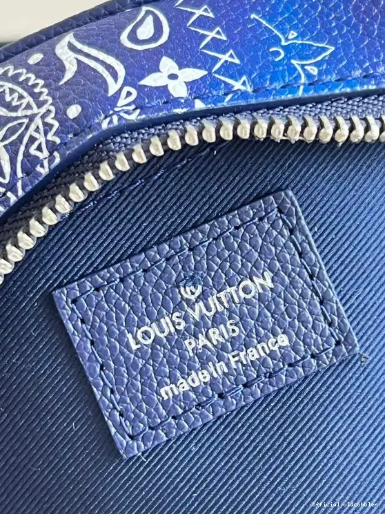 Official oldcobbler TRUNK SOFT VUITTON MINI LOUIS 0528